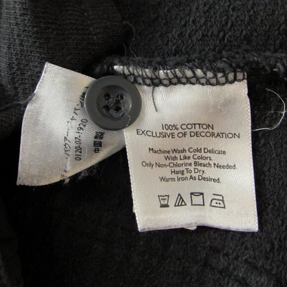 Eddie Bauer 100% Cotton Grey Cardigan Large - Picture 4 of 16
